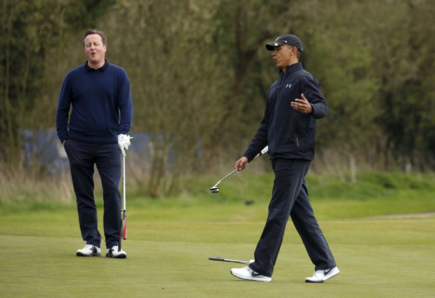E niente male la location: The Grove golf course a Watford. Reuters